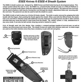 美国ESEE-4S著名丛林生存刀
