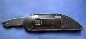 Al Mar马国森 AMBU22 Knives Fixed Knife Micarta Handle Backup 爪刀