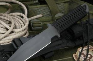 Strider美国挺进者 BT-NN Black on Black Tactical Fixed Blade Knife 
