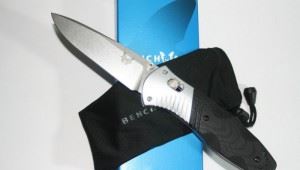 BENCHMADE 美国蝴蝶 BM-581白色全刃折刀