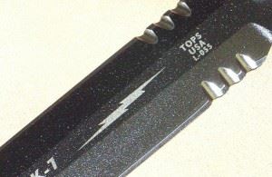 TOPS美国托普斯MAK 7双边重型突击刀战术刀军刀正品野营刀具