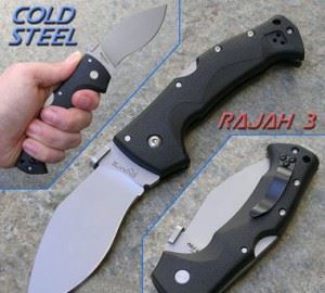 美国冷钢Cold Steel 62KGM Rajah III喀尔克折刀(小号）