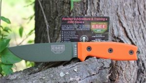 美国ESEE-4P-OD著名丛林生存刀