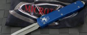 MICROTECH 美国微技术 122-4BL Ultratech系列 蓝色手柄缎面双锋