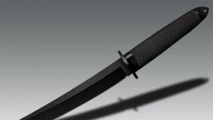 Cold Steel 美国冷钢 美国CPM 3 v高碳黑武士匕首军刀正品野营刀具(现)