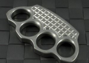 Microtech 微技术  knuckles-dist Distressed Titanium "Paperweigh 拳套指虎