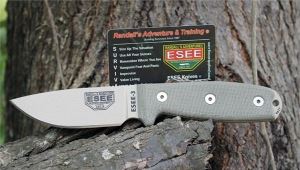 美国ESEE-3PM-DT著名丛林生存刀