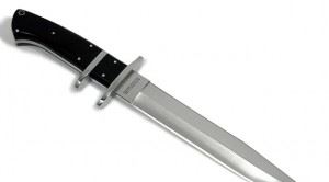 美国冷钢 Cold Steel 14BBCJ 黑熊VG-1三美钢双护手双刃特战刀最经典款