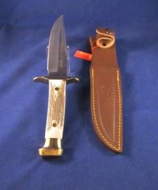 MUELA BWE Series Full Tang Bowie Knives 鹿角柄（
